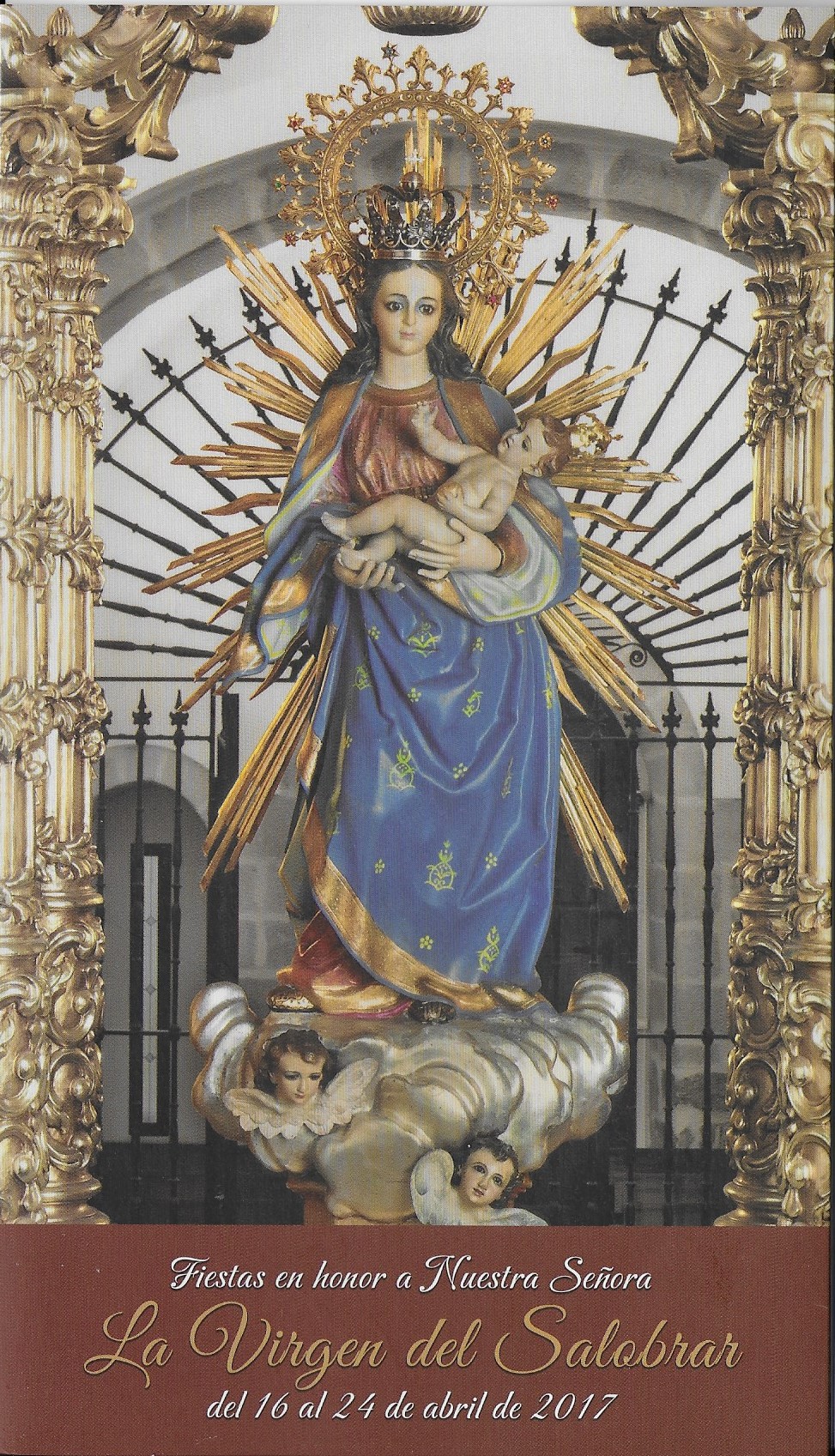 Cartel de Fiestas en honor a Nuestra Señora la Virgen de Salobrar 2017